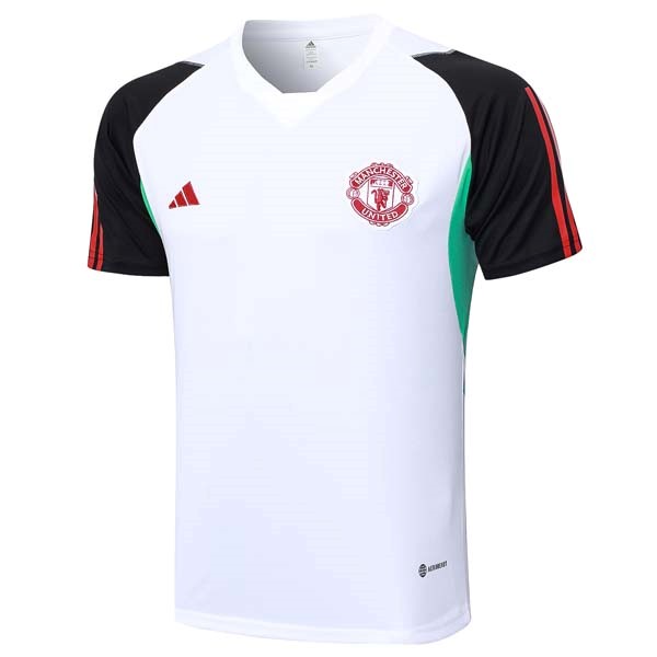 Camiseta Entrenamiento Manchester United 2023/2024 Blanco